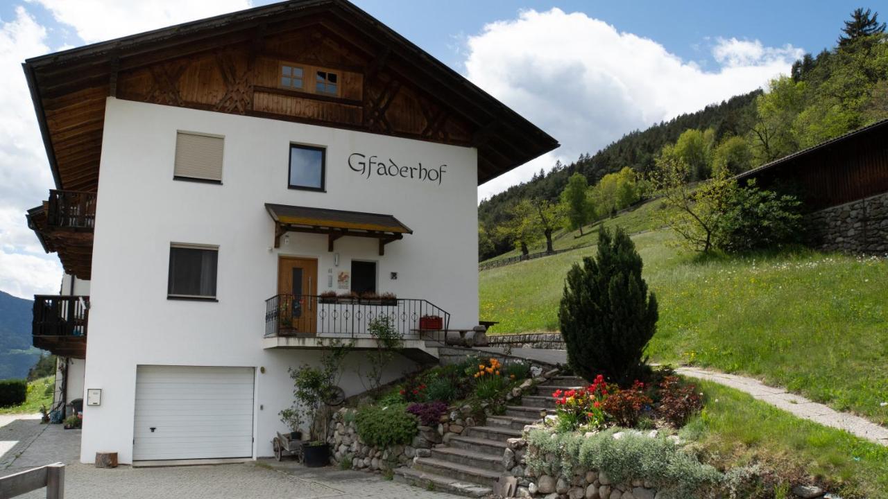 Agriturismo Gfaderhof Apartman Bressanone Kültér fotó