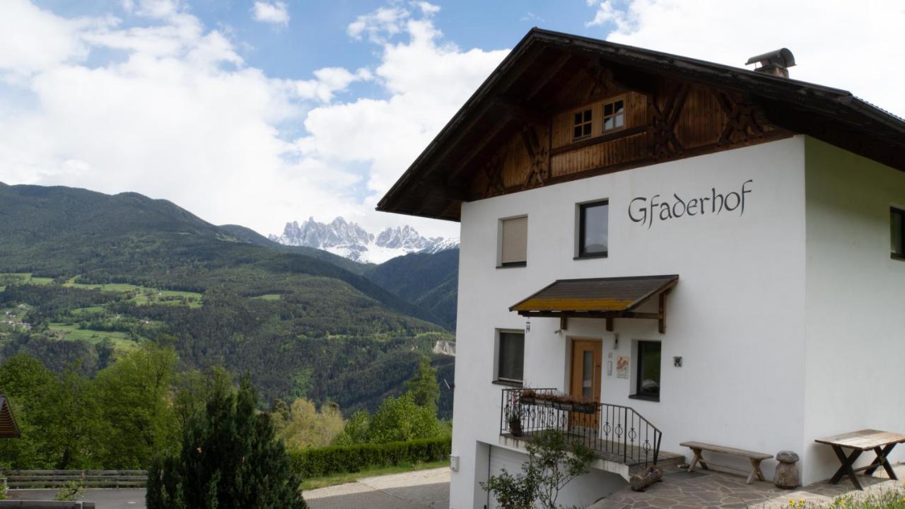 Agriturismo Gfaderhof Apartman Bressanone Kültér fotó